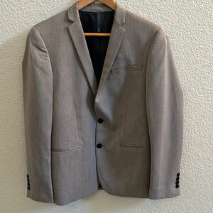 Zara Man Light Gray Blazer Size 36